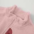 thumbnail image 6 of OGLCCG Girls Fleece Jacket Full Zip Fall Winter Soft Sherpa Coat Soft Warm Polar Outwear with Pockets 3-15 Years, 6 of 8