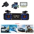 thumbnail image 4 of Flush Mount For Socket Double USB Charger Panel With Press Switch For Caravan Camper Boat Truck RV ,Variety of Features, 4 of 6
