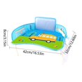 thumbnail image 3 of LOVEVERWarehouse Seat Dining Table Multifunctional Drawing Dinner Table for Kids, 3 of 6