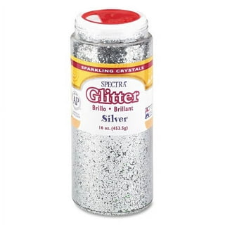 Glitter glow in the dark, 2 oz. shaker bottle (pack of 4)