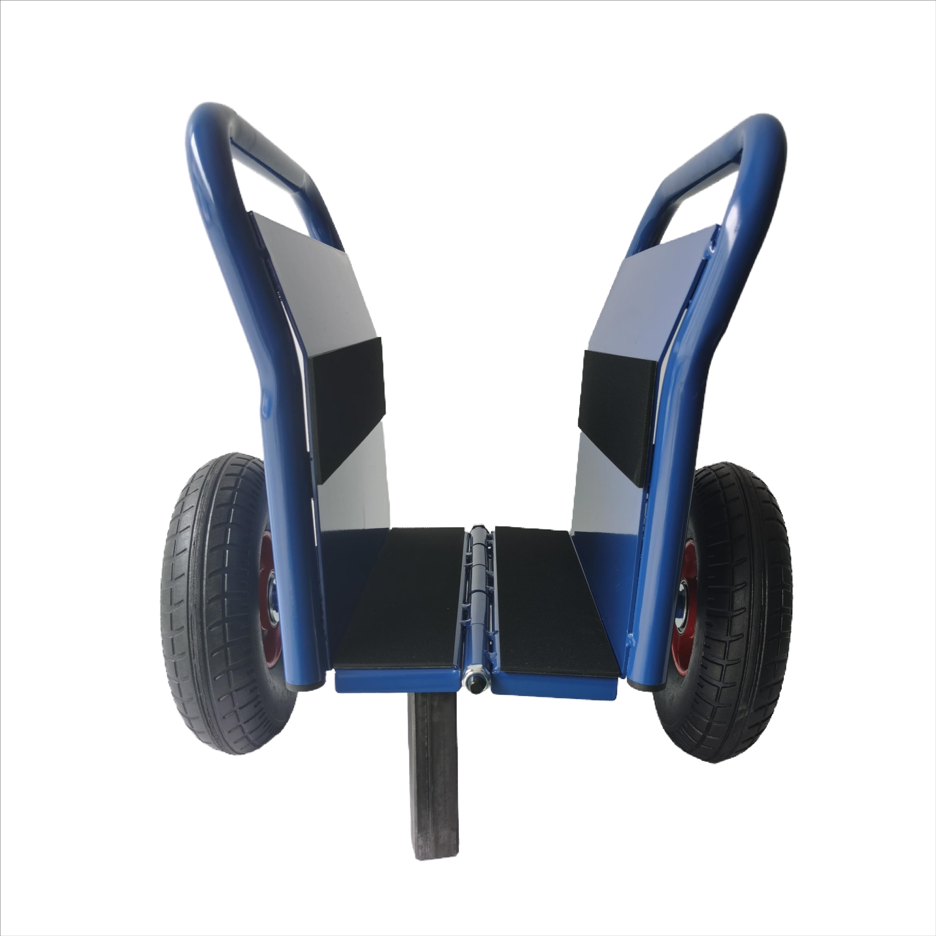 Olurrisa 1000 LB Capacity Panel Dolly with Auto-Clamp Design, Blue Slab Cart with 10" Flat-Free Tires, All-Terrain Movement for Heavy Drywall and Construction Materials