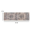 thumbnail image 6 of BizChair Artisan Old English Style Traditional Rug - 2'x6' - Blue Polyester, 6 of 8