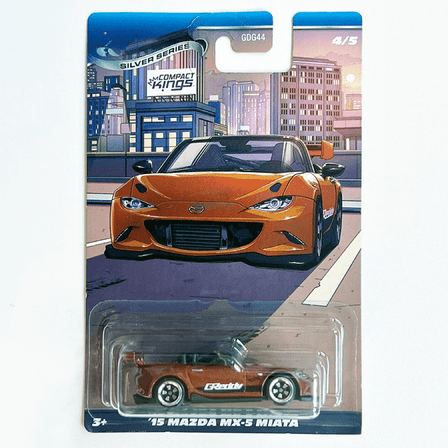HW 2025 Sliver Series Compact Kings #4 15 Mazda MX-5 Miata GDG44