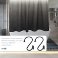 thumbnail image 4 of 12 ganchos para cortinas de metal, de acero inoxidable., 4 of 5