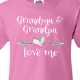 thumbnail image 4 of Inktastic Grandma and Grandpa Love Me- Heart Grandchild Youth T-Shirt, 4 of 5