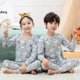 thumbnail image 1 of Conjuntos de pijamas de Navidad para niñas, ropa de dormir de dibujos animados de unicornio de princesa para niños, ropa de casa para niñas adolescentes, 2-12 años, 1 of 4