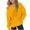 Yellow #01, variant on Nmnitkp Girls Sweatshirt Comfortable Boys Sweatshirts Casual Long Sleeve Hoodies Cute Oversized Fleece Pocket Sweatshirt Tops Black,4 Years