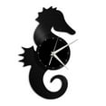 thumbnail image 2 of Amblelife SeaHorse Vinyl Wall Clock Decorative Unique Gift Men Women Home Room Decoration Vintage Design Office Bar Room Home Decor, 2 of 7
