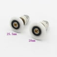 thumbnail image 2 of OULII 4 Pcs Shower Glass Sliding Door Roller Hanging Wheel Multi ABS Bathroom Sliding, 2 of 8