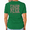 1-Green, variant on UNISHE Women's Faith Over Fear Psalm 118:6 Retro Wavy Letter Back Print Short Sleeve Crew Neck Daily Casual Wear Tops