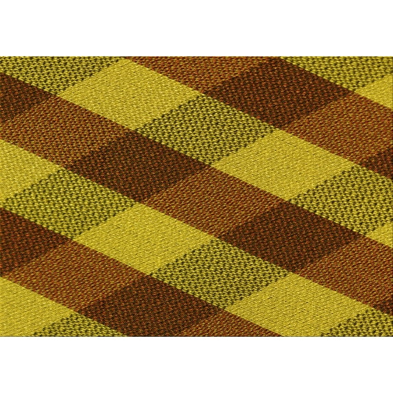 Ahgly Company Machine Washable Indoor Rectangle Transitional Saffron Red Area Rugs, 8' x 12'