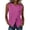 Hot Pink, variant on Women Linen V-Neck Wrap Top Sleeveless Casual Fashion Trendy Comfy Vacation Beach Travel Loose Blouse Tank Tops, Orange XXL