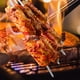 thumbnail image 5 of 10 Uds. De palillos para brochetas de barbacoa, brochetas planas para asar a la parrilla de 14 pulgadas, brochetas de Metal reutilizables, barbacoa de acero inoxidable, 5 of 8