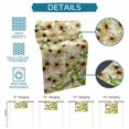 thumbnail image 6 of Vintage Sunflowers Table Runner 72 Inches, Spring Botanical Green Leaves Bed Runner Dresser Scarves Tabletop for Indoor Outdoor Parties/Ceremony/Banquet, 18" x 72", 6 of 9