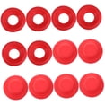 thumbnail image 4 of ULTNICE Round 12Pcs Red Plastic Gaskets for Beer Bottle Sealing and Home Brewers, 4 of 8