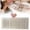 White, variant on Nail Art Transfer Foil Storage Box, Plastic Organizer Case with 10 Slots for Manicure Supplies, Crisp White