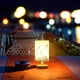 thumbnail image 5 of Xihbxyly Lámpara de Mesa de Madera Maciza, Elegante Iluminación Led con Control de Desplazamiento Regulable, Brillo Suave y Cálido, Ideal para Dormitorio o Estudio, Base Antideslizante, Ahorro de Ene, 5 of 7