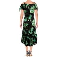 thumbnail image 2 of Lauren Ralph Lauren Womens Nuru Off-The-Shoulder Floral Print Casual Dress, 2 of 2