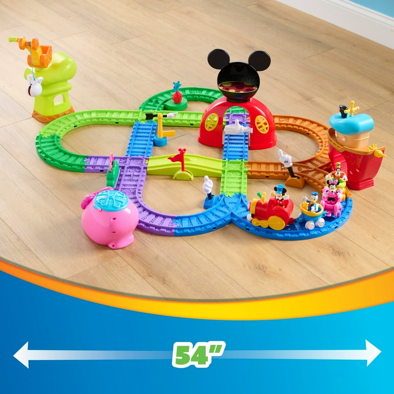 Disney Jr. Mickey Mouse Clubhouse Fun Track Set, 43 pieces, Kids