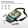 thumbnail image 7 of HELLHERO Double Layer Messenger Bag for Men, Women, Casual Travel, Dandelions and Blooms, 7 of 7