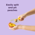 thumbnail image 3 of Chef'n Peachster Peach Pitter Tool, 3 of 5