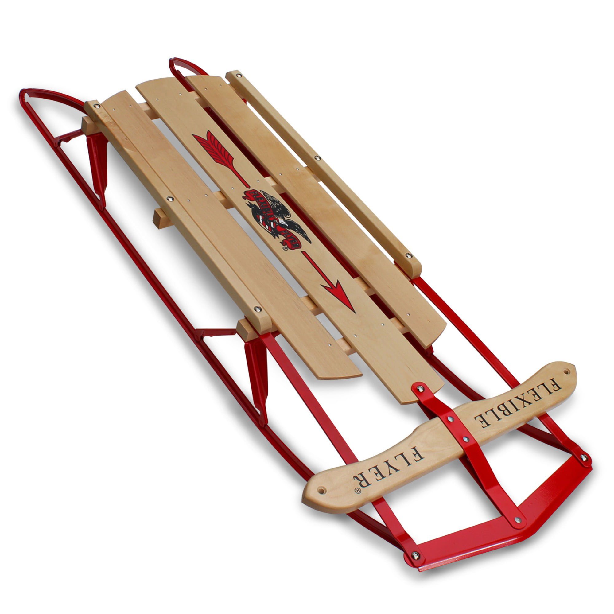 Paricon Flexible Flyer Wooden Baby Sleigh B40 for sale online 