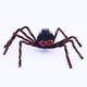 thumbnail image 2 of Adorno de araña roja para decoración de fiestas de Halloween, 2 of 2