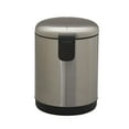 thumbnail image 3 of Household Essentials 8 gal / 30 L Charleston Stainless Steel Dual Compartment Step Trash Can, 3 of 8