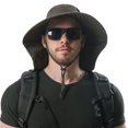 thumbnail image 3 of Sombrero transpirable con protección solar para exteriores para hombres y mujeres, sombrero de diablo, parasol con protección UV, sombrero de pescador, chal, sombrero para exteriores, 3 of 6