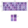 thumbnail image 3 of 2 pegatinas de teclado ruso, pegatinas de letras de repuesto para teclado cirílico, fondo morado con letras blancas, pegatinas de letras para teclado para PC, portátil, portátil, teclado de computador, 3 of 5