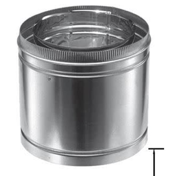 M&G Duravent Durachimney Ii Chimney Pipe, 48 In. Long, 14 In. Inner Diameter.