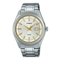 thumbnail image 1 of Casio Standard Montre pour Homme Analogique en Acier Inoxydable, Cadran Argenté, Quartz MTP-B180D-7AV, 1 of 2
