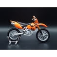 thumbnail image 3 of Open Box KTM 525SX DIRT BIKE MOTORCYCLE ORANGE 1/18 SCALE DIORAMA DIECAST MODEL BIKE, 3 of 7