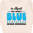thumbnail image 3 of Inktastic In April We Wear Blue-autism Awareness Toddler Sweatshirt, 3 of 4