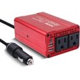 thumbnail image 1 of BYGD 300W Car Inverter 12V DC to 110V AC Power Inverter Car Adapter Outlet Converter with 2.4A Dual USB and Dual AC, 1 of 5