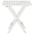 thumbnail image 2 of vidaXL 18.1" Solid Acacia Wood Folding Outdoor Bistro Table, White, 2 of 17