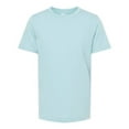 thumbnail image 4 of SoftShirts Youth Organic T-Shirt, XS, Chambray, 4 of 5