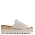 thumbnail image 2 of Sandalia TOMS Diana Mule Plataforma Cuña Natural 9.5, 2 of 6