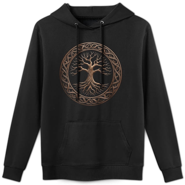 Sudadera Árbol Celta - Estilo Cultural, Confortable y Elegante