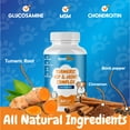 thumbnail image 5 of Inner Paw Hip and Joint Supplement for Dogs, Glucosamine and MSM, Bacon Flavored, 60 Count, 5 of 9