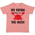thumbnail image 3 of Inktastic My Papaw Loves Me Gift Boys or Girls Toddler T-Shirt, 3 of 5