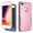 Pink/Green, variant on Mantto for iPhone 8 Plus/7 Plus Case, Heavy Duty Shockproof Drop Protective Hybrid 3 Layer Full Body Rugged Military Grade Protection Hard PC Phone Cover For iPhone 8 Plus/7 Plus, Royalblue