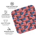 thumbnail image 3 of Kdxio America Flags1 Funny Coasters,4 Pcs Leather Coasters,Housewarming Gifts,Protect Furniture from Water Marks Scratch and Damage, 3 of 6