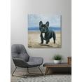 thumbnail image 4 of Parvez Taj Bulldog by the Beach Canvas Wall Art, 4 of 9