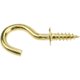 thumbnail image 2 of Mini Roof Screw Hooks 200 pcs 1/2 inch Copper Hooks Screw Hooks For, 2 of 4