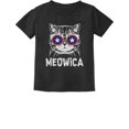 thumbnail image 1 of Tstars Boys Unisex 4th of July Shirts for Boy Kids Meowica American Flag Cat Funny Humor Independence Day Patriotic USA Gifts Fourth of July Toddler Infant Kids T Shirt, 1 of 6
