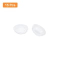 thumbnail image 3 of Uxcell 15pack Silicone Plug, Rubber Round Snap in Locking Hole Plug Waterproof Hole Plug for 15.5-17mm Hole, Translucent, 3 of 6