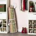 thumbnail image 1 of HLONK Christmas Decor Christmas Storage Rack Spacious Under Bed Holiday Wrapping Paper Container Good For Gift Wrapping Ribbons Bows Wrapping Supplies Etc, 1 of 9