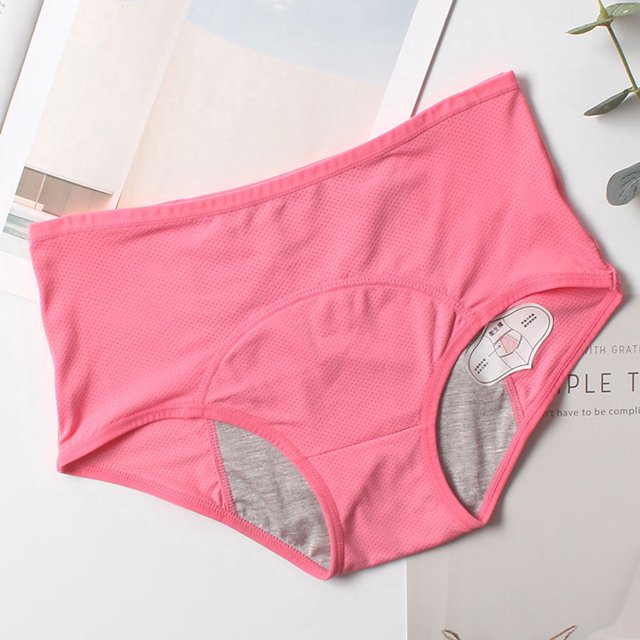 Bragas menstruales a prueba de fugas/pantaletas de Cintura Alta sin costuras para menstruación G-6Gpangjing