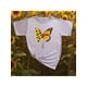 thumbnail image 2 of Blusa con Estampado de Mariposa y Girasoles – Diseño Único y Significativo Color Lila Talla Extra Grande Marca Emil SaEs, 2 of 4